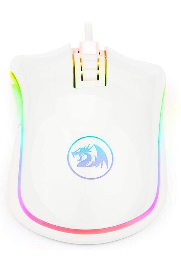 M711w Cobra White Beyaz Rgb Ledli Oyuncu Mouse 5000dpi 7 Programlanabilir Tuş Fare - 4