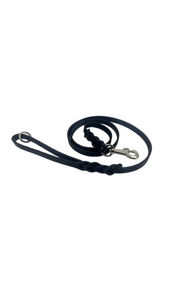 Premium Hakiki Deri Örgü Köpek Gezdirme Kayışı,köpek Tasması,gezdirme Yağlı Deri, 150x1.4cm - 3