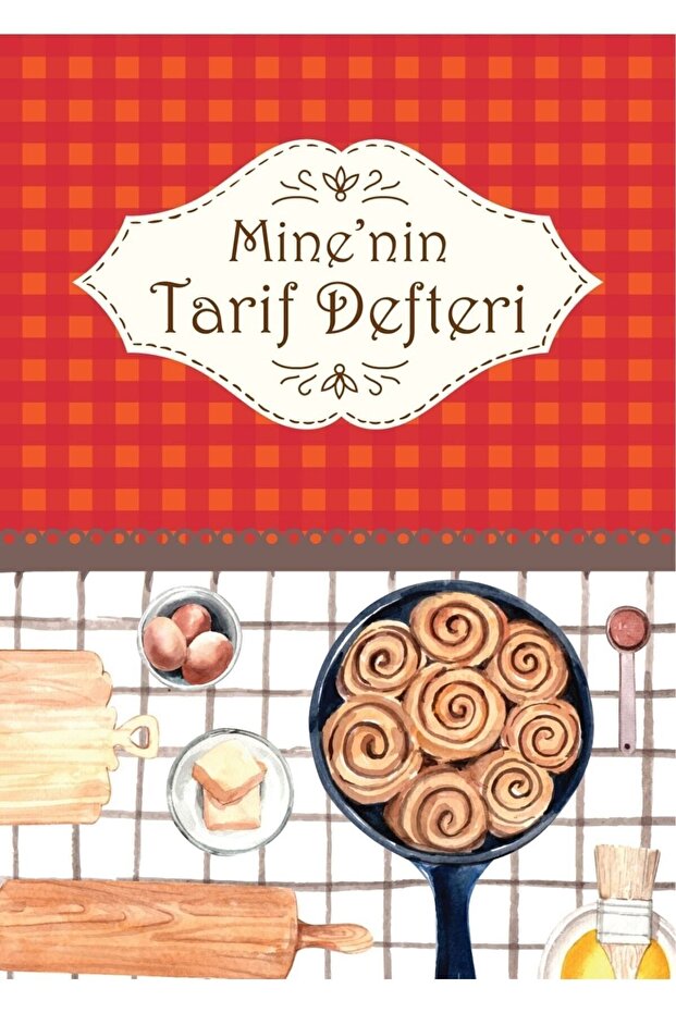 Yemek Tarif Defteri Özel Baskılı - 5