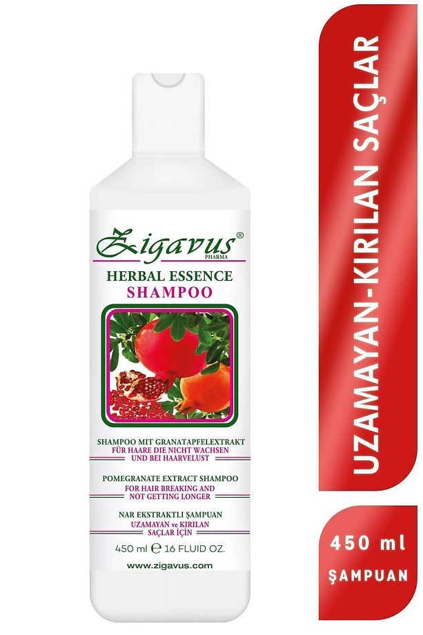 Hızlı Saç Uzatmaya Yardımcı Narlı Şampuan, Kırılan Saçlar Için Onarıcı Bakım 450ml - 1