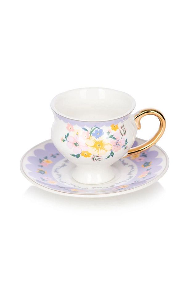 Porselen 2 Kişilik  Kahve Fincan Takımı 80 Ml city - 3