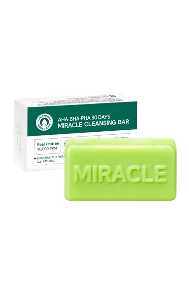 Korendy Tea Tree Soap - Aha Bha Pha 30 Days Miracle Cleansing Bar 106 g