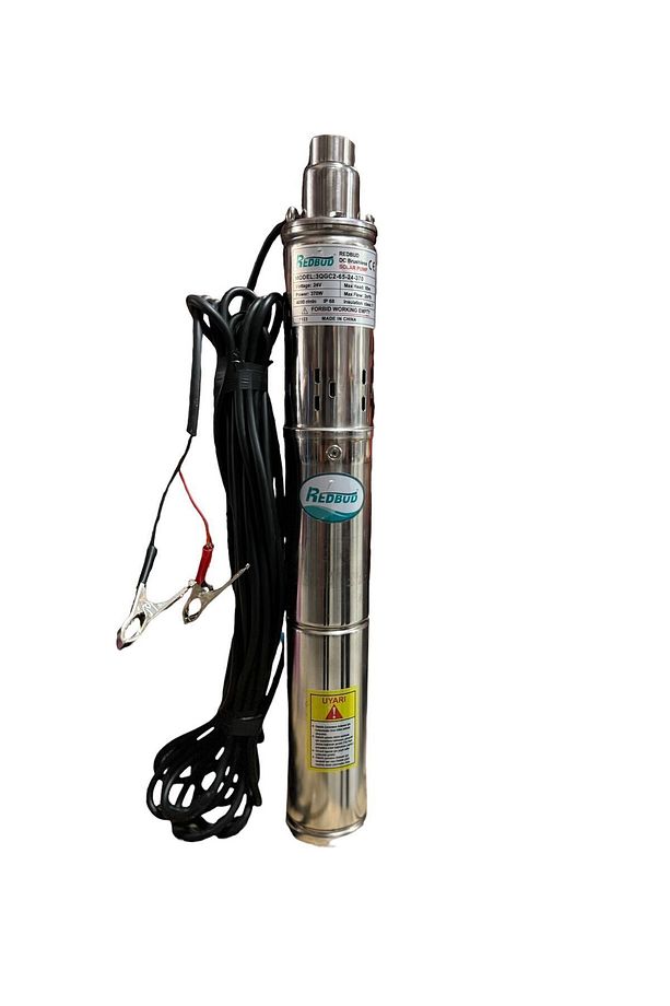 24 VOLT DC POMPA 370W MAX 65 MT 10 METRE KABLOLU - 1