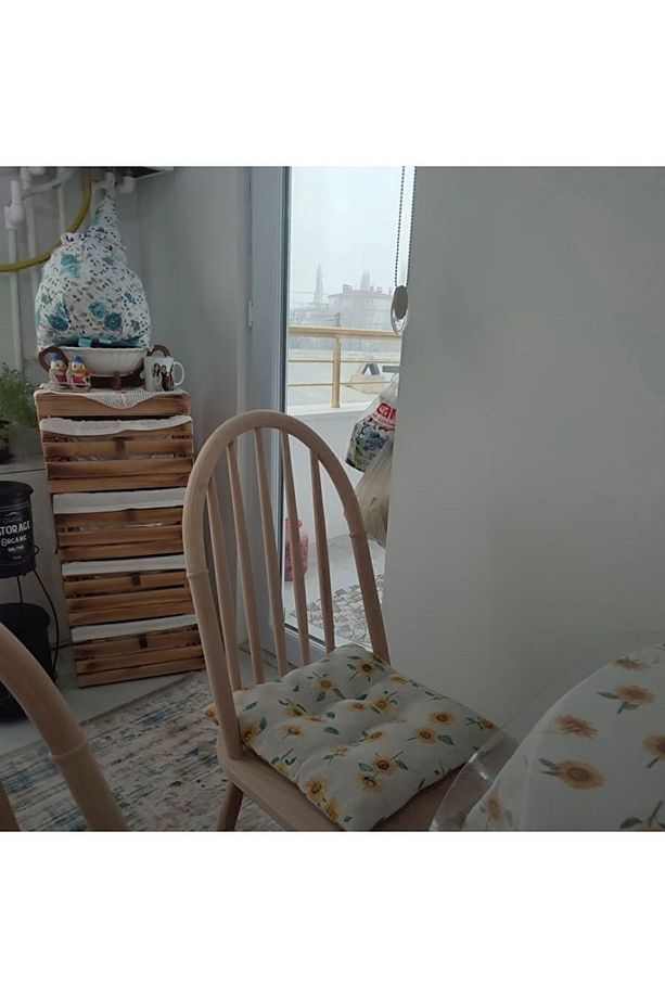 Ada Sandalye Cilasız Ham Yüzüklü Model - 3