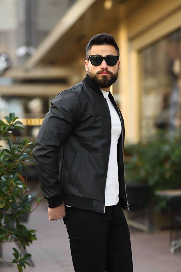 سترة بومبر للرجال - 2