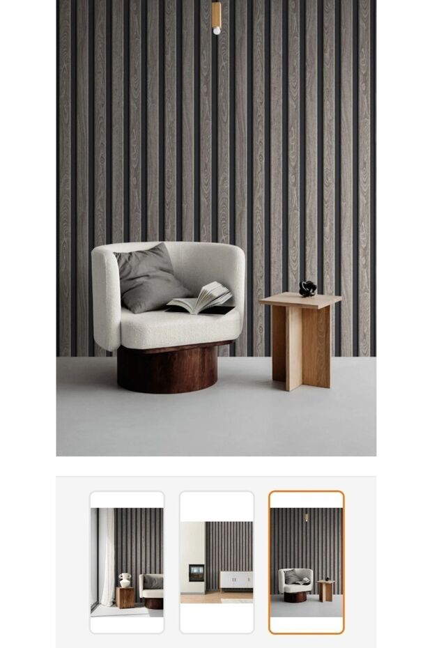 Duvar Paneli Görünümlü 3d Duvar Kağıdı (5m2) - 2