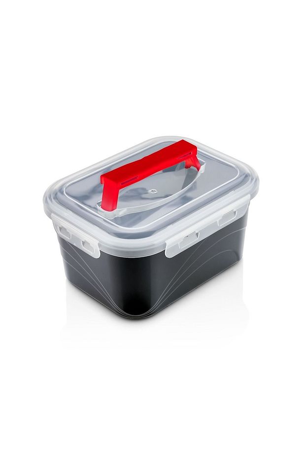 Tuttobox, Çok Amaçlı Organizer Kapaklı Takım Kutusu Kilitli, Kulplu, Takı Kutusu, Dikiş Seti Kutusu - 1