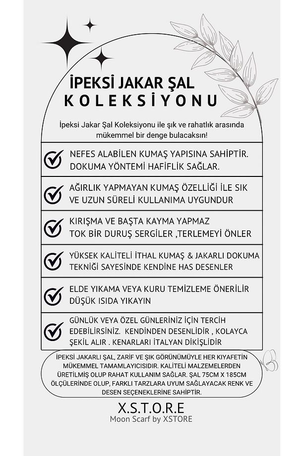 Karo Desen Ipeksi Jakar Şal Yüksek Kalite Ithal Kumaş & Italyan Dikiş “ Saks Mavi “ - 7