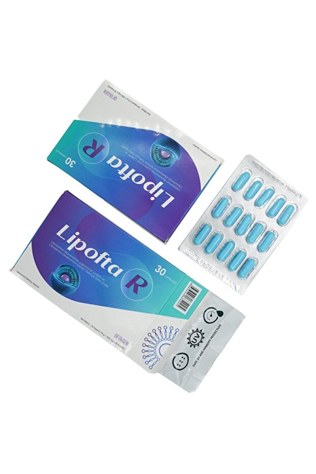 R 30 Kapsül Multi Lipozomal Vitamin Kompleks Resveratrol, Koenzim Q10, Balık Yağları - 1