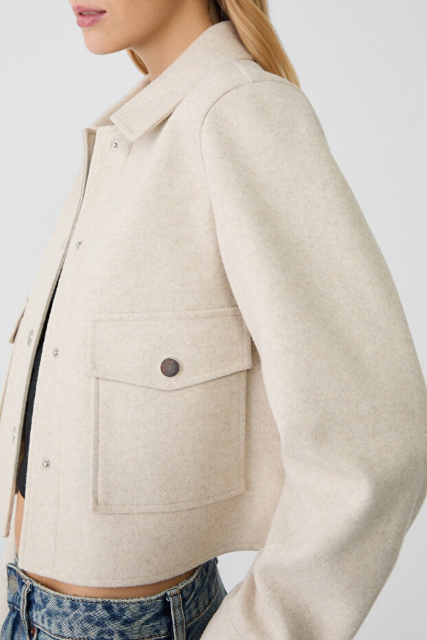 Yumuşak kısa ceket - 4