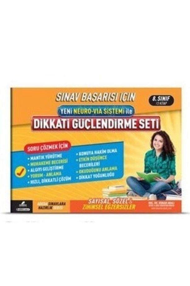 Dgs Dikkati Güçlendirme Seti 3 Kitap Takım 8. Sınıf - 14 Yaş Osman Abalı - 1