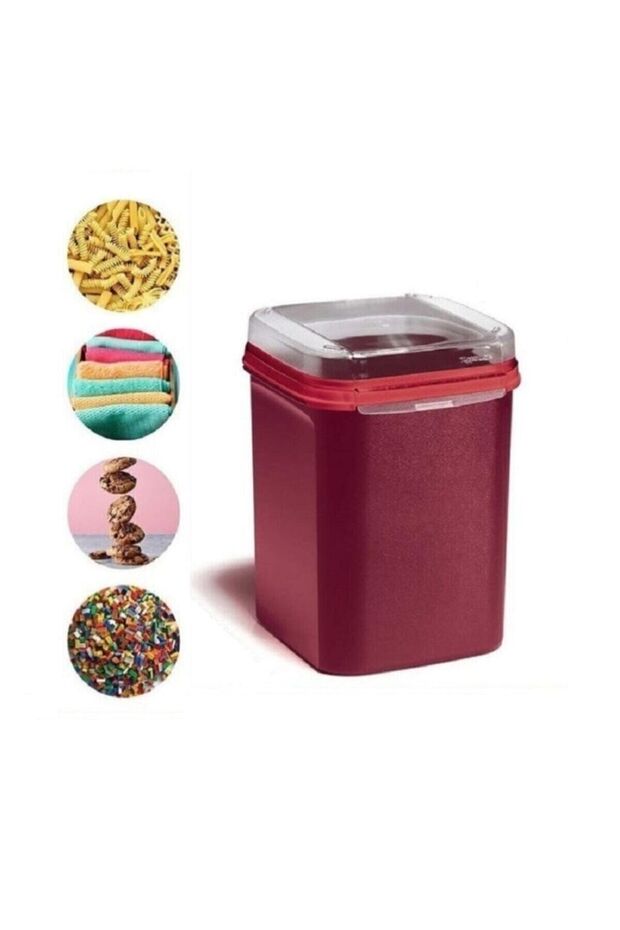 صندوق تخزين مربع مخصص سعة 5.5 لتر - 1