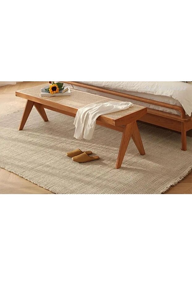 Bench ahşap puf - 2