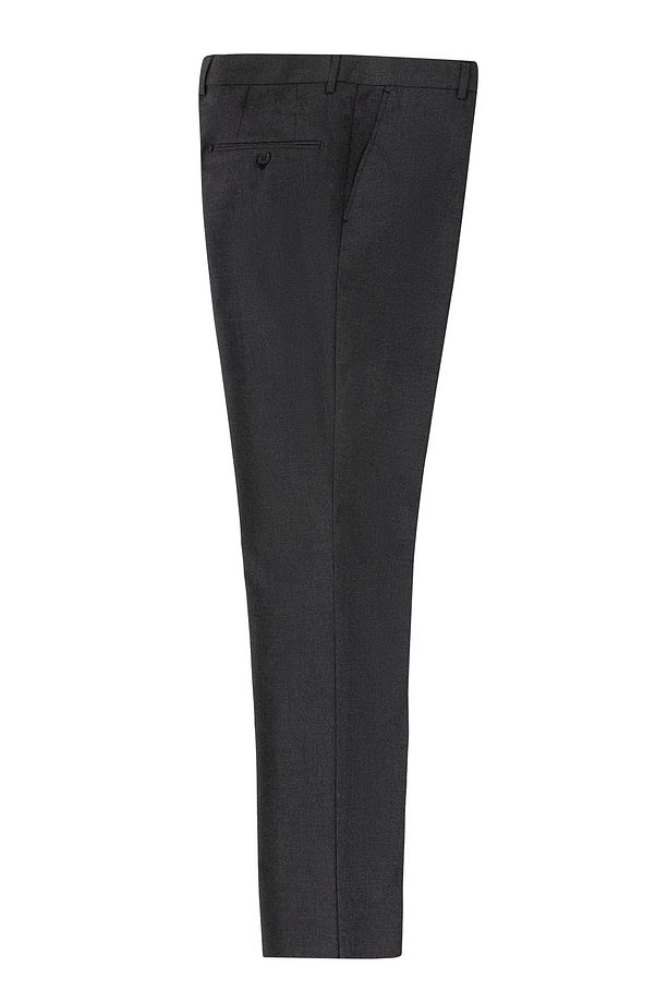 SÜVARİ NORMAL BEL REGULAR KALIP DÜZ KUMAŞ PANTOLON - 2