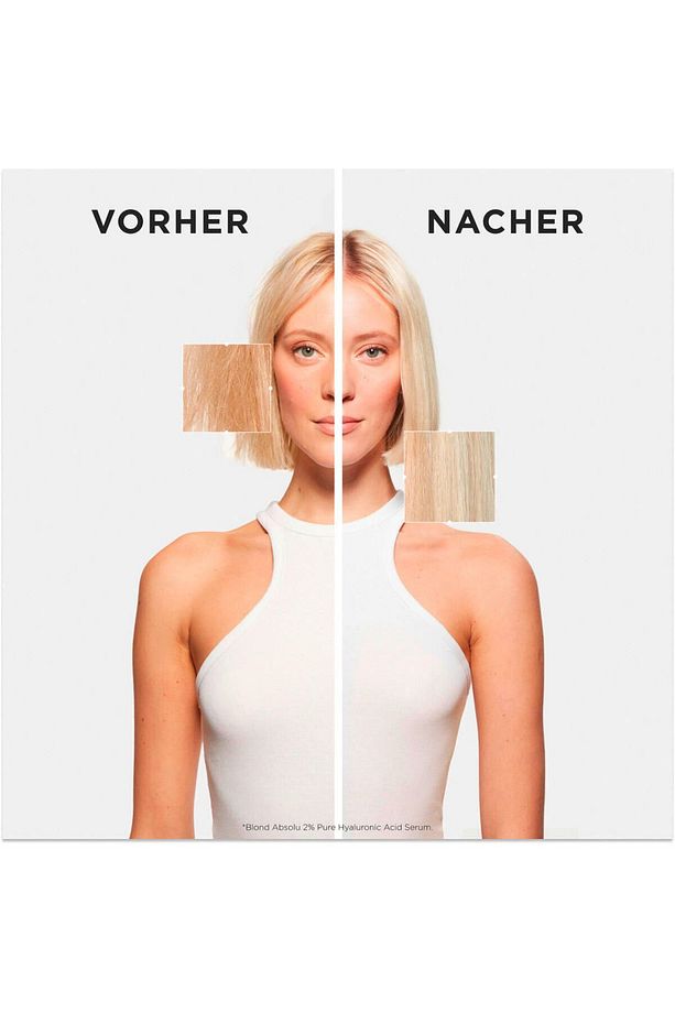 Blond Absolu-Yıpranmış Sarı Saçlar İçin Yenileyici Üst düzey Onarım Seti 3'lü/GEM-F-9.... - 5