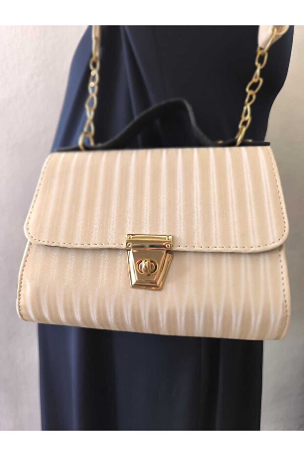 ŞIK DÜĞÜNLÜK HEDİYELİK EL OMUZ KUTU KADIN ÇANTA - 1