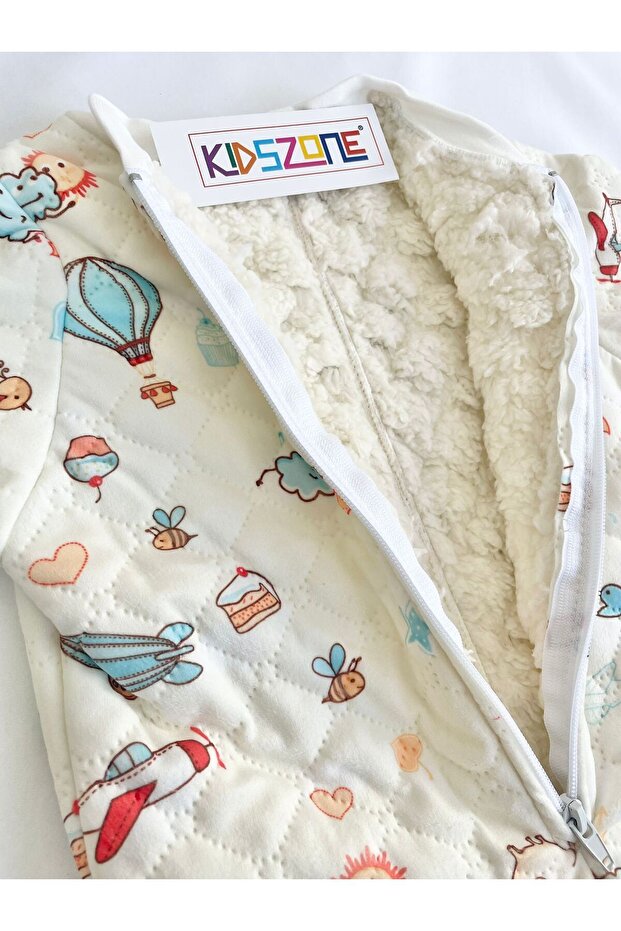 Welsoft Plush Unisex Winter Baby Sleeping Bag - Zippered Children's Costume