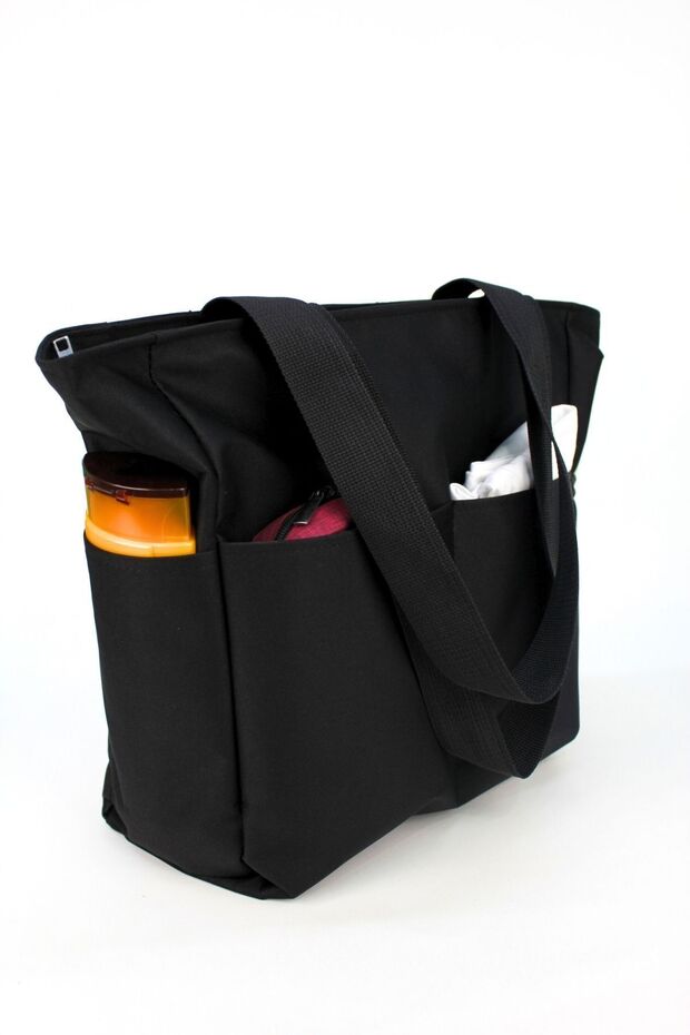 Sports Black Big Handle Bag...