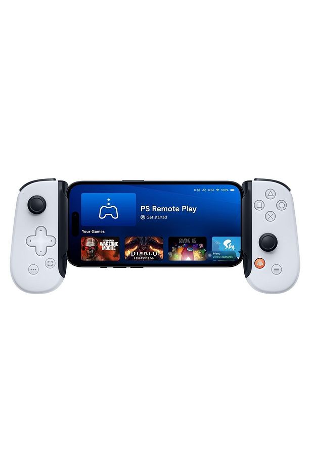 One, PlayStation Edition Gen2 Android + iPhone 15 Serisi-USB-C Mobil Gaming Controller - Beyaz - 1
