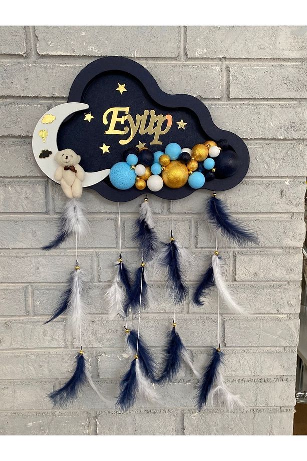 40 Cm Bulut Kapı Süsü Bubble - 4
