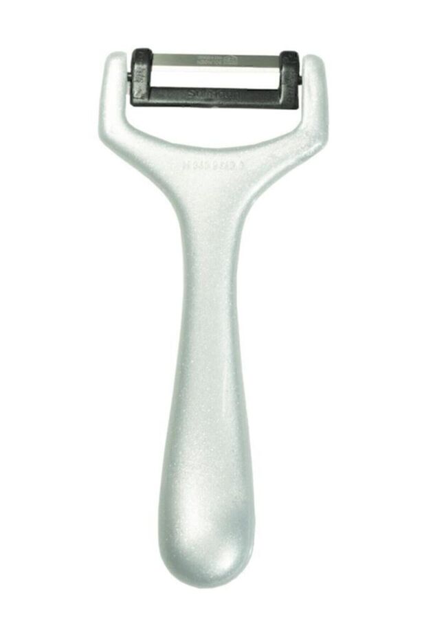 Horizontal Fruit Vegetable Glitter Peeler Gray