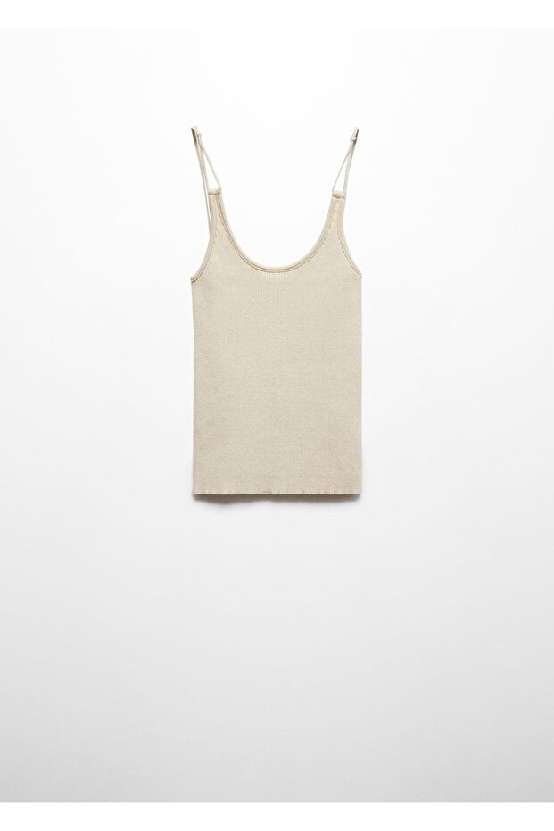 Çift askılı bluz - 3