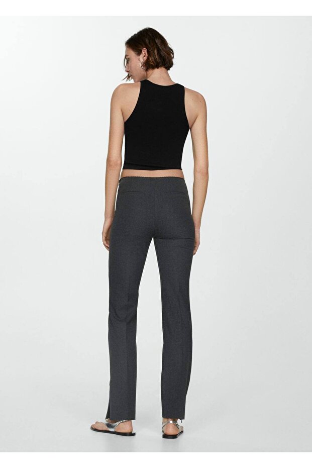 Askılı triko bluz - 4