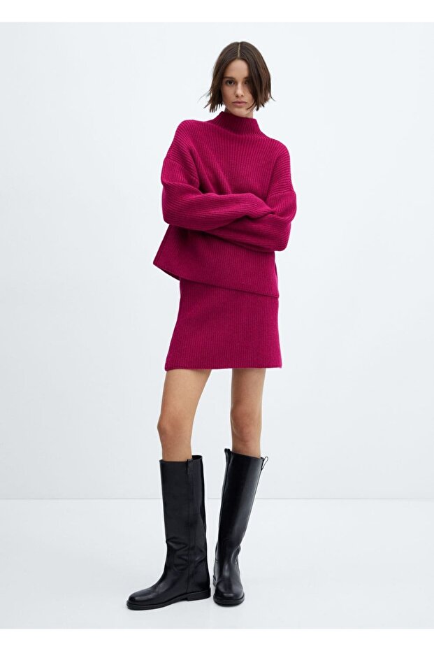 Kısa triko etek - 2