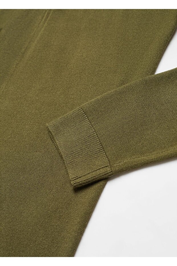 İnce triko hırka - 6