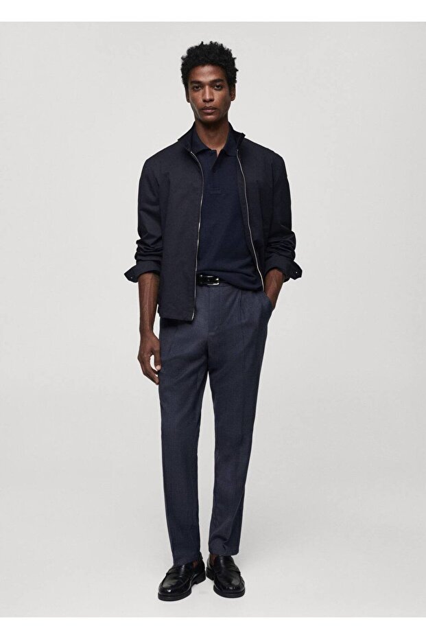 Pleated Cold Wool Pants - 2