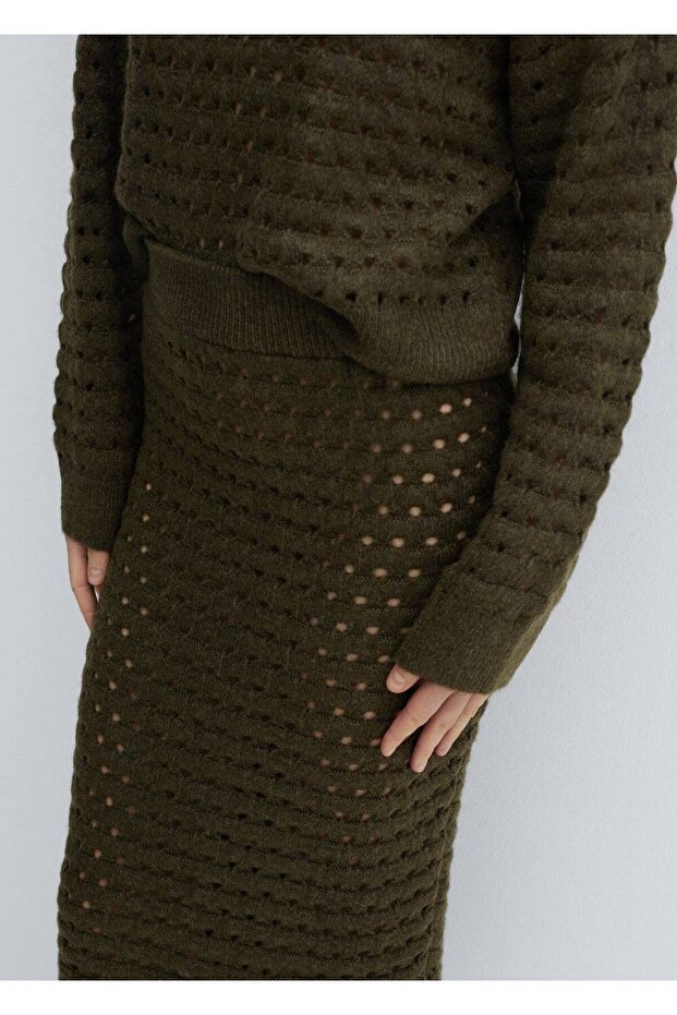 Delikli dokuma etek - 8