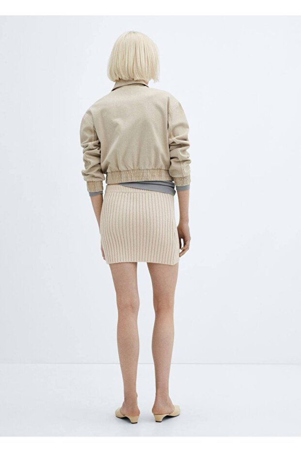 Kısa triko etek - 4