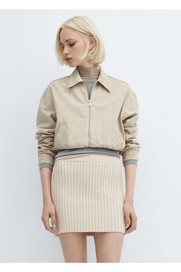 Kısa triko etek - 5