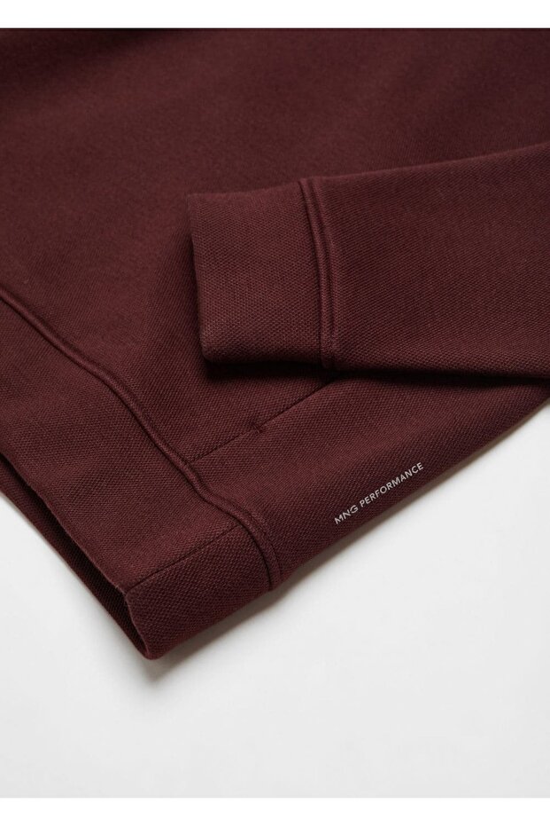 Breathable Structured Sweatshirt - 6