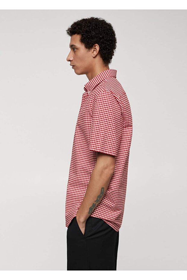 %100 Pamuklu Desenli Tişört - 7