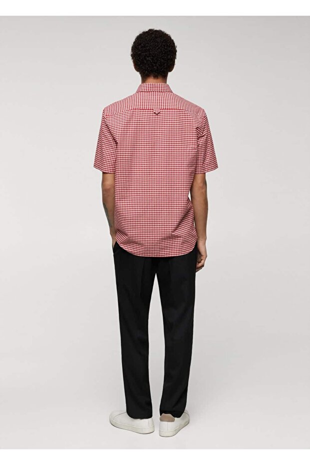 %100 Pamuklu Desenli Tişört - 4