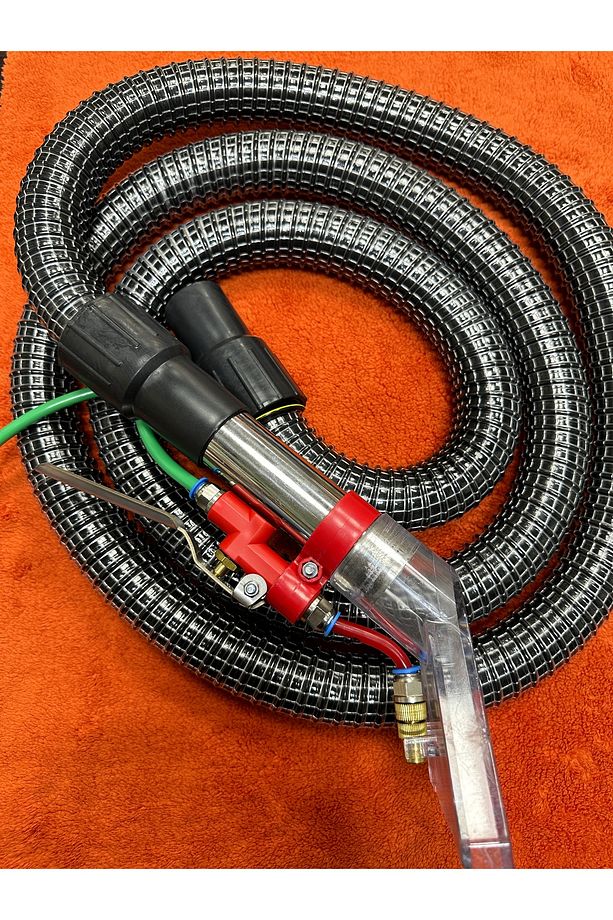 Koltuk ve Halı Yıkama Makinesi 2.5 Mt Çelik Telli Hortum ve Mika Aparatımız ile Birlikte - 5