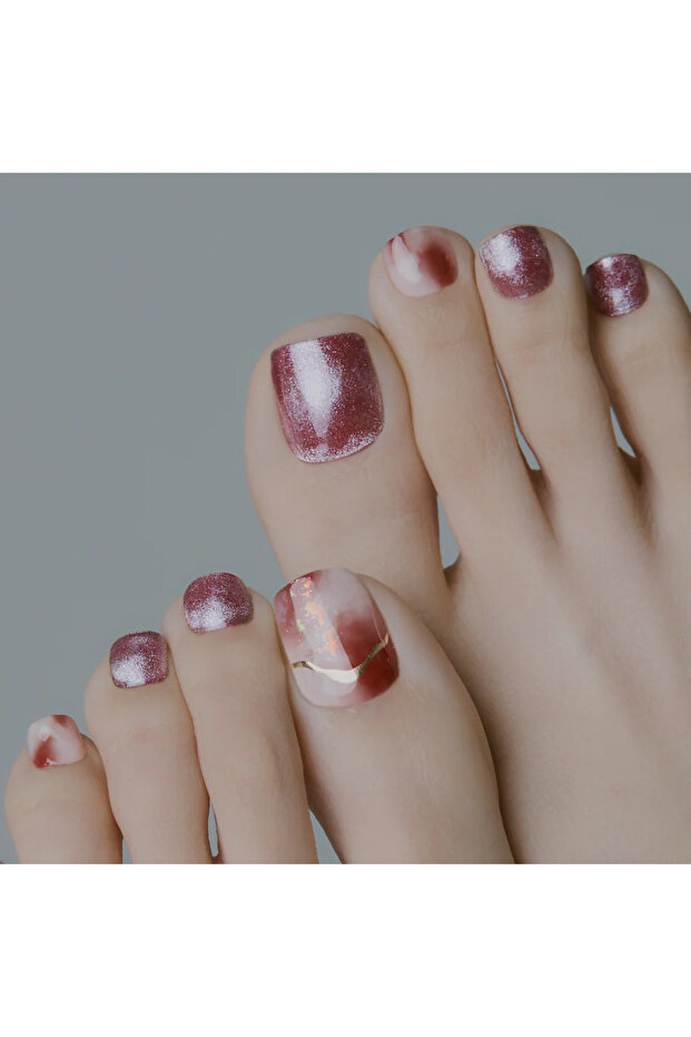 P Ruby Rush Jel Tırnak 32 Adet, 2 Kullanım - 5