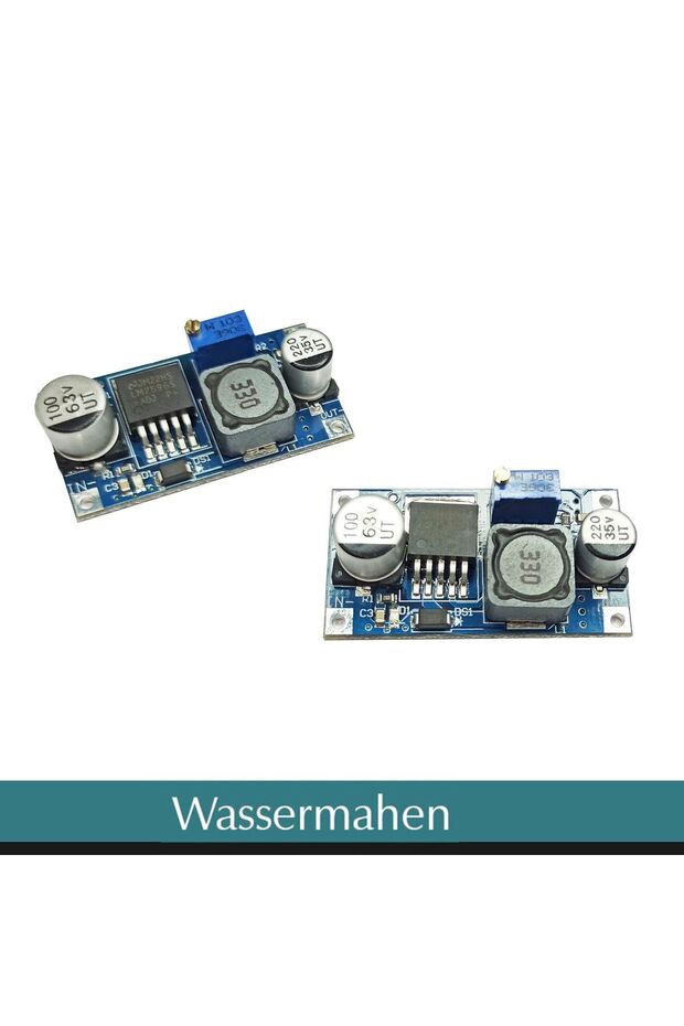 Lm2596 3a Step-down Dc-dc Gerilim Düşürücü 3v-40v Giriş, 1,25v-30v Çıkış (2 ADET) - 4