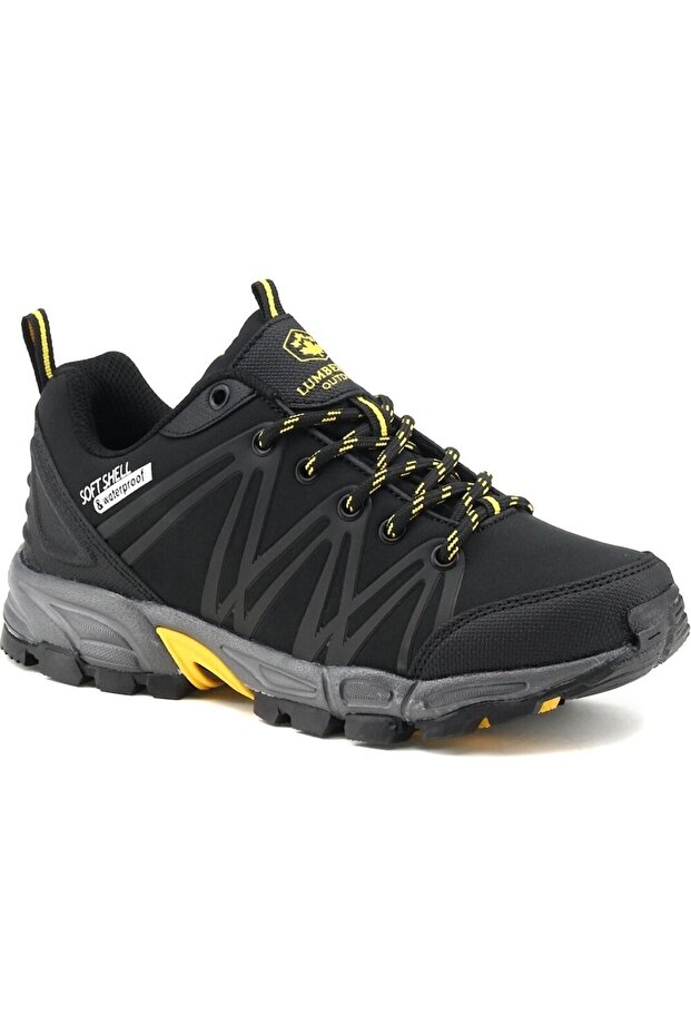 Shell Black Men's Outdoor Waterproof Sports Shoes
