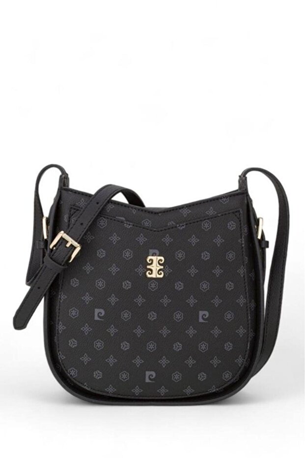 05Pc24Y535 Black Printed Women's Bag