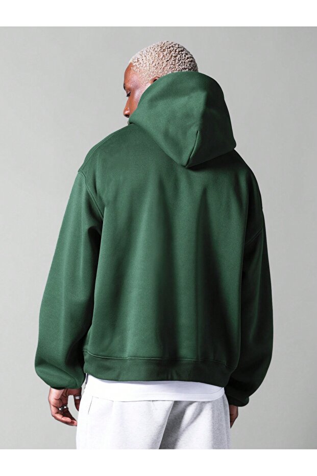 - Unisex Baskılı oversize sweatshirt - 2