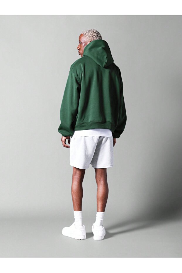 - Unisex Baskılı oversize sweatshirt - 4