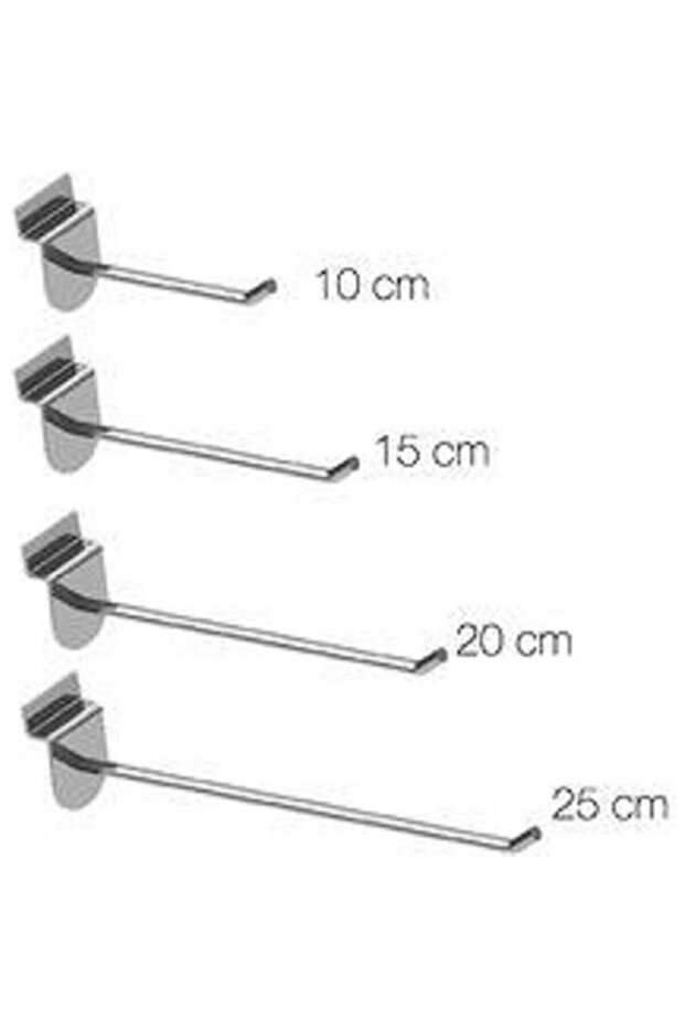 Channeled Panel Hook 20cm 50pcs
