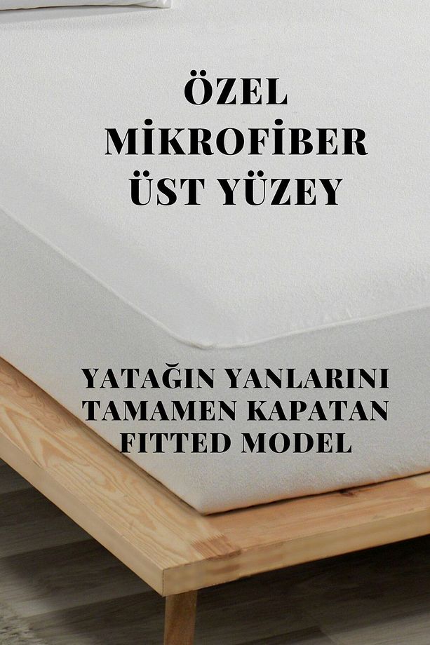 Sıvı Geçirmez Alez-mikro Fitted-çift Kişilik-tek Kişilik-bebek Alezi-su-yatak Koruyucu - 2