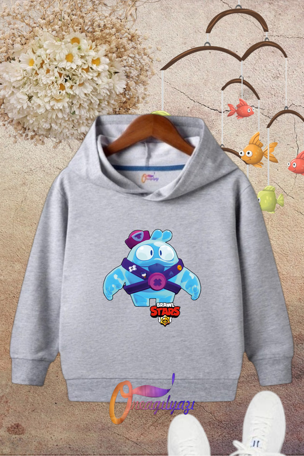 Printed Hooded Children's Sweatshirt