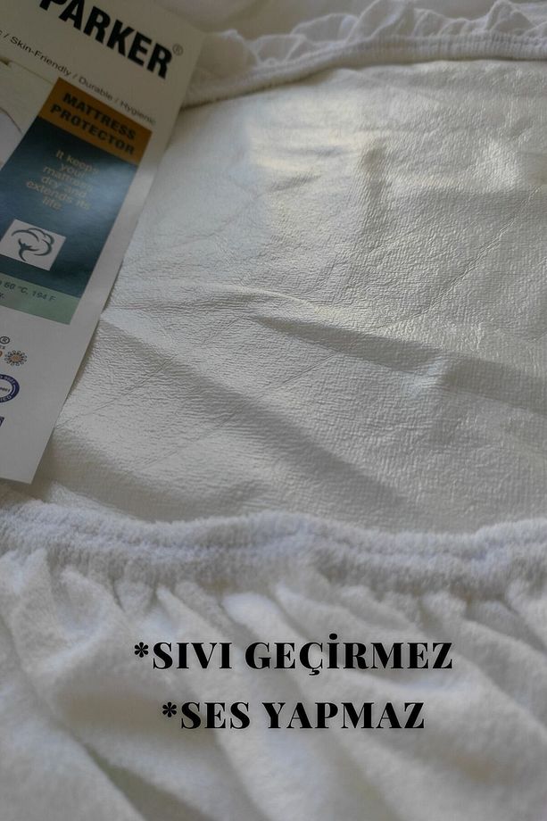 Sıvı Geçirmez Alez-mikro Fitted-çift Kişilik-tek Kişilik-bebek Alezi-su-yatak Koruyucu - 3