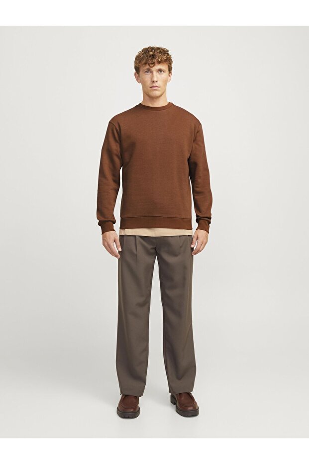 Sweatshirt Einfarbig Sweatshirt - 4