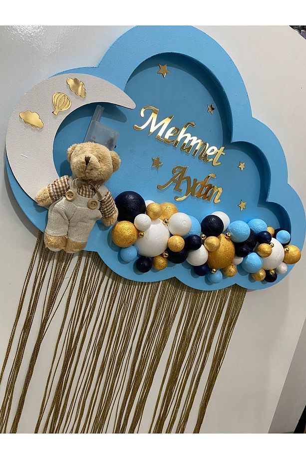 45-30 ledli bulut bubble kapı süsü - 2