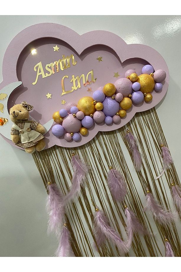 45-30 ledli bulut bubble kapı süsü - 1